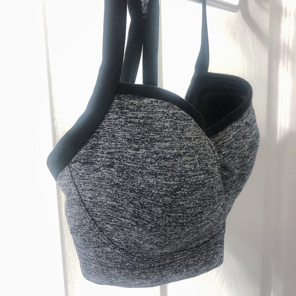 Victoria's Secret VSX Sports Bra Black Gray 32D - Picture 3 of 5